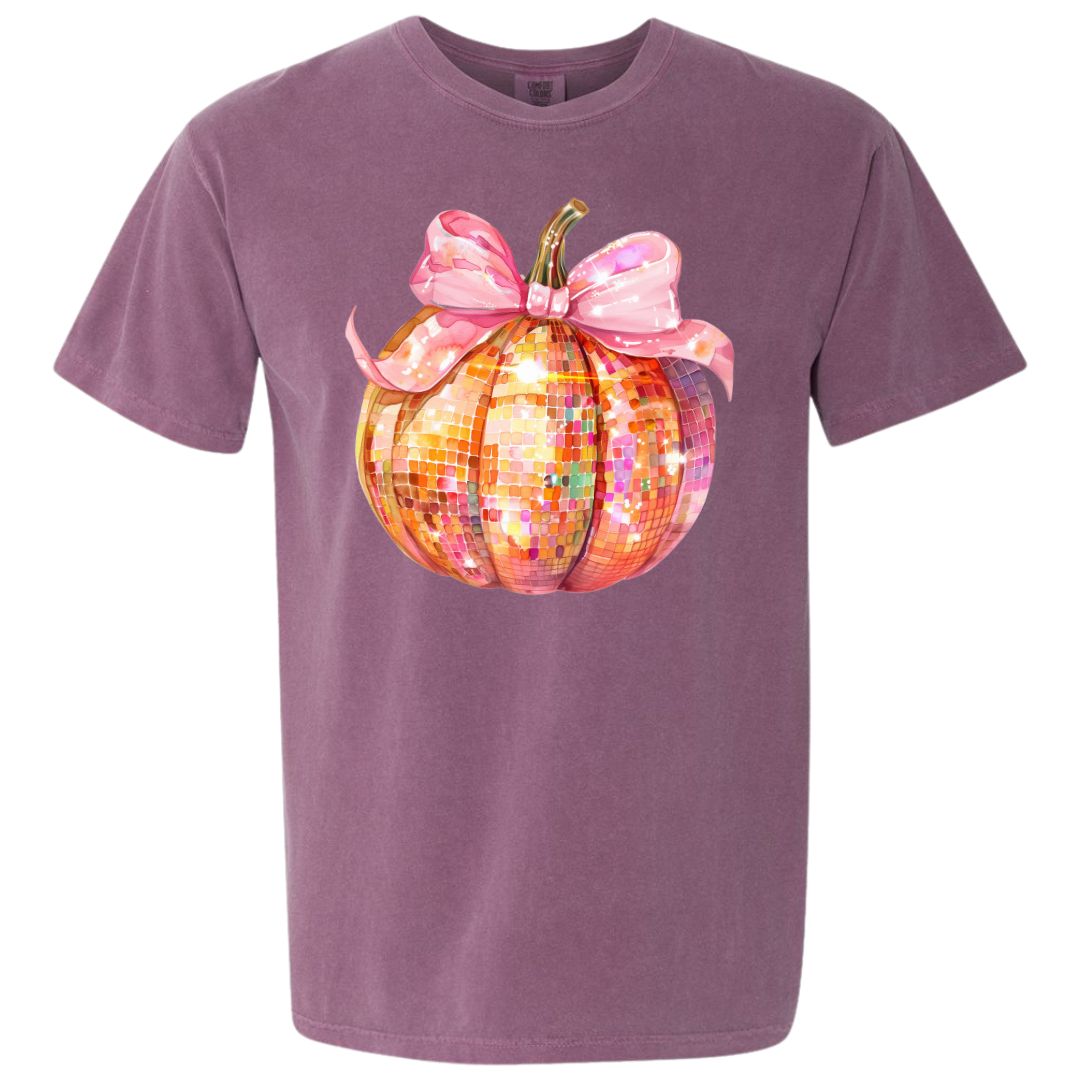 Disco Pumpkin Comfort Colors T-shirt