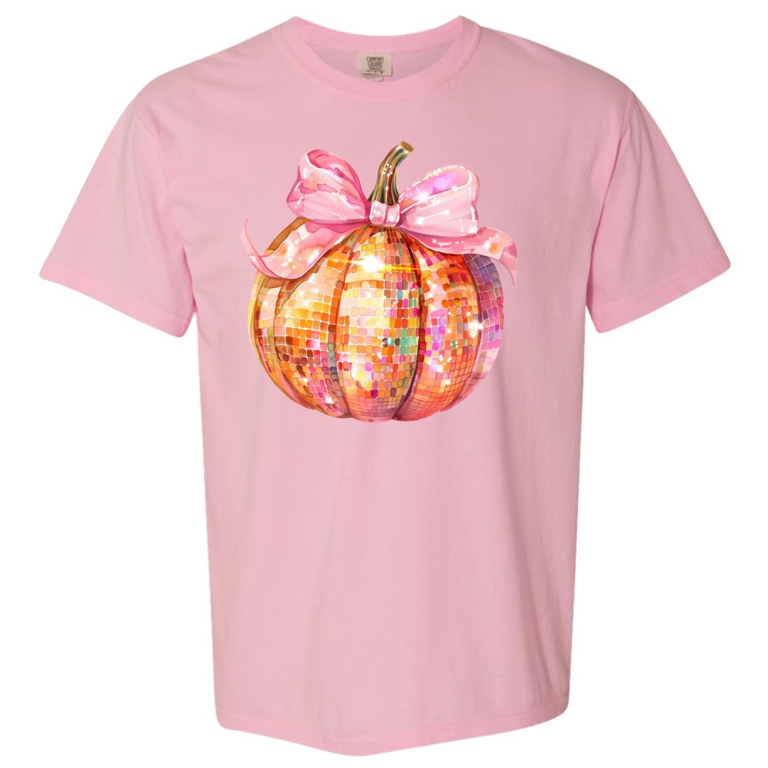 Disco Pumpkin Comfort Colors T-shirt