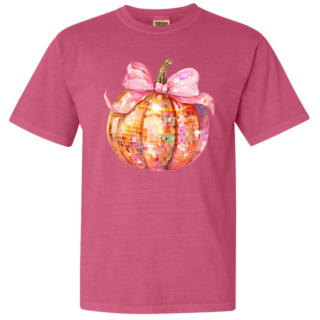 Disco Pumpkin Comfort Colors T-shirt