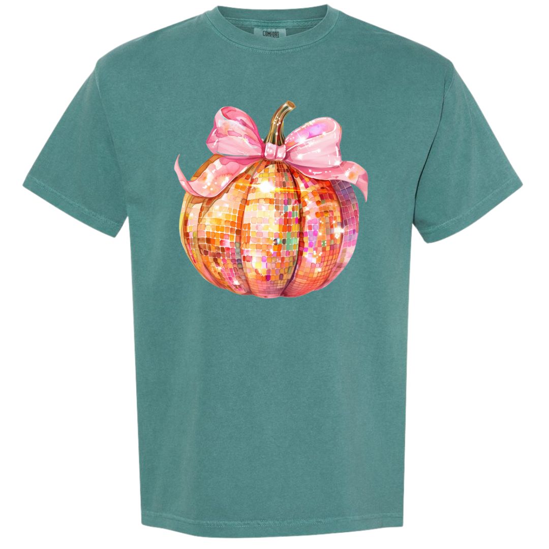 Disco Pumpkin Comfort Colors T-shirt