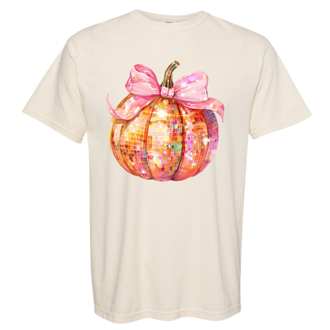 Disco Pumpkin Comfort Colors T-shirt