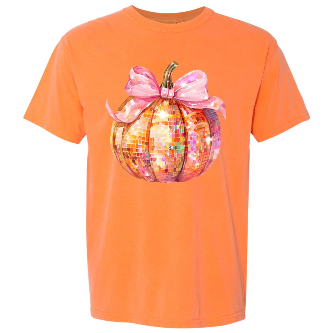 Disco Pumpkin Comfort Colors T-shirt