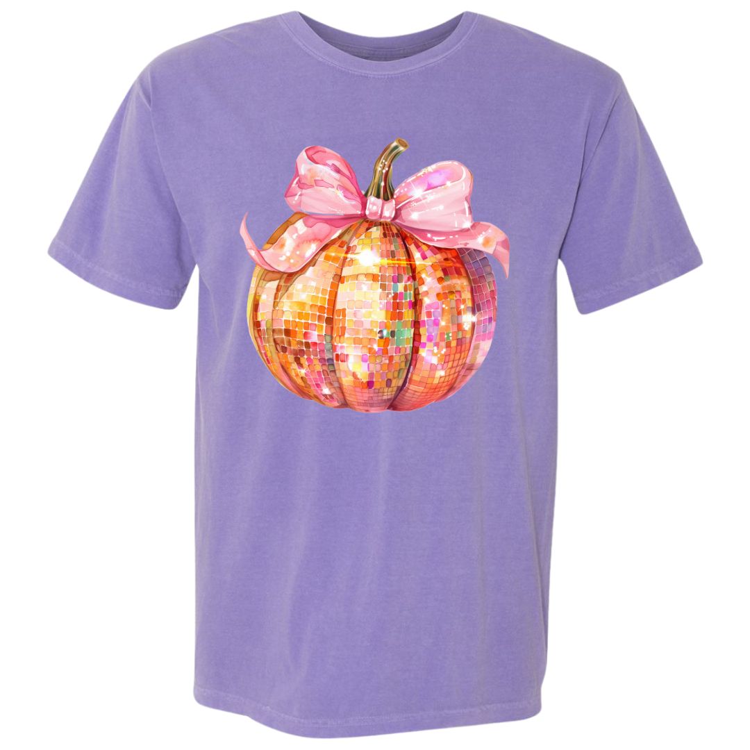 Disco Pumpkin Comfort Colors T-shirt