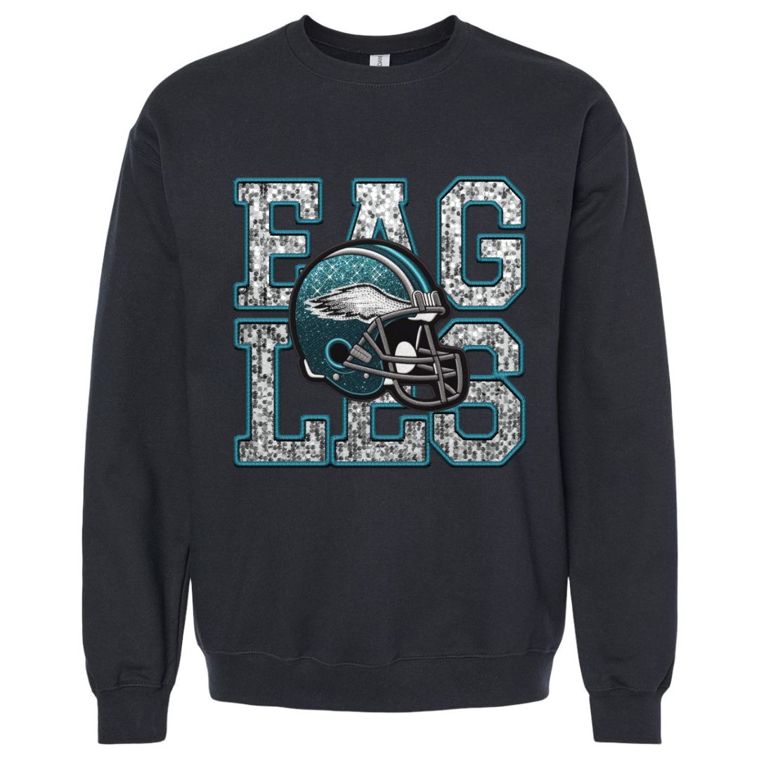 Eagles Faux Sequins Sweatshirt