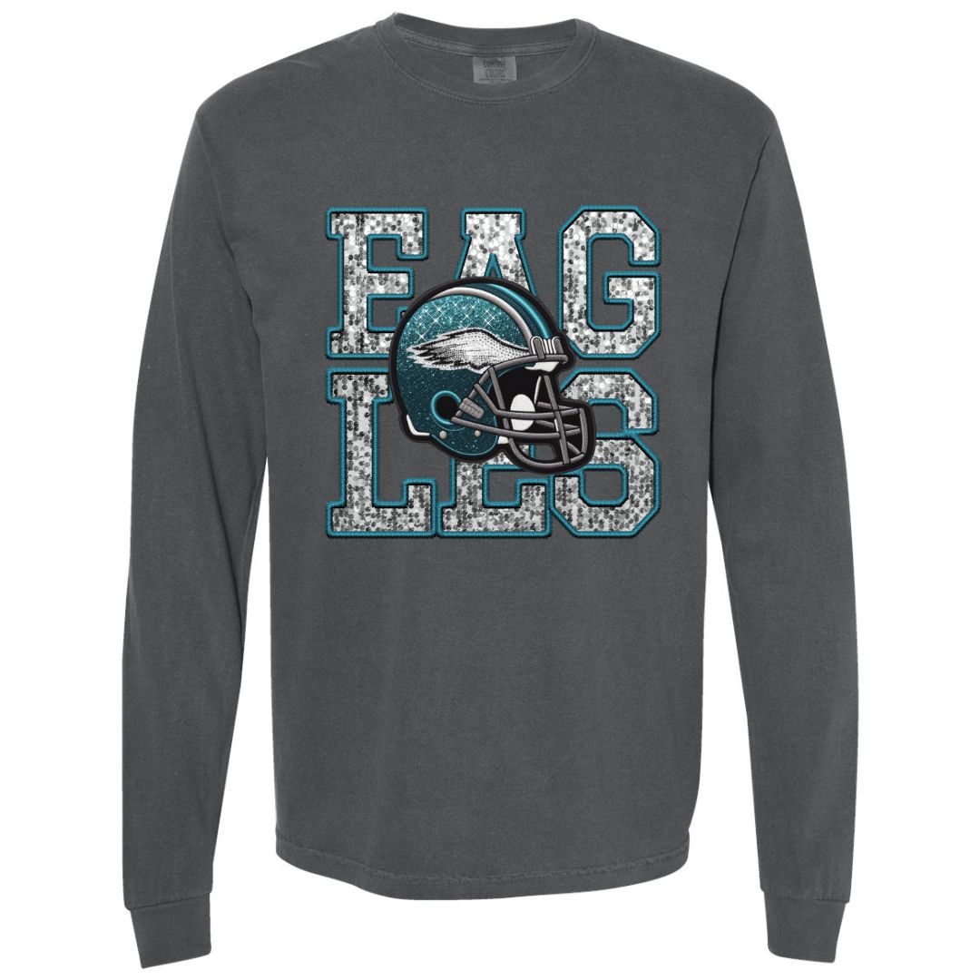 Eagles Faux Sequins T-shirt