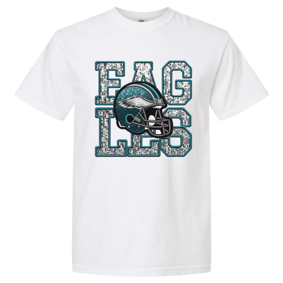 Eagles Faux Sequins T-shirt