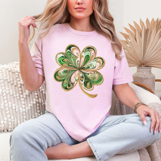 Glitter Shamrock T-shirt