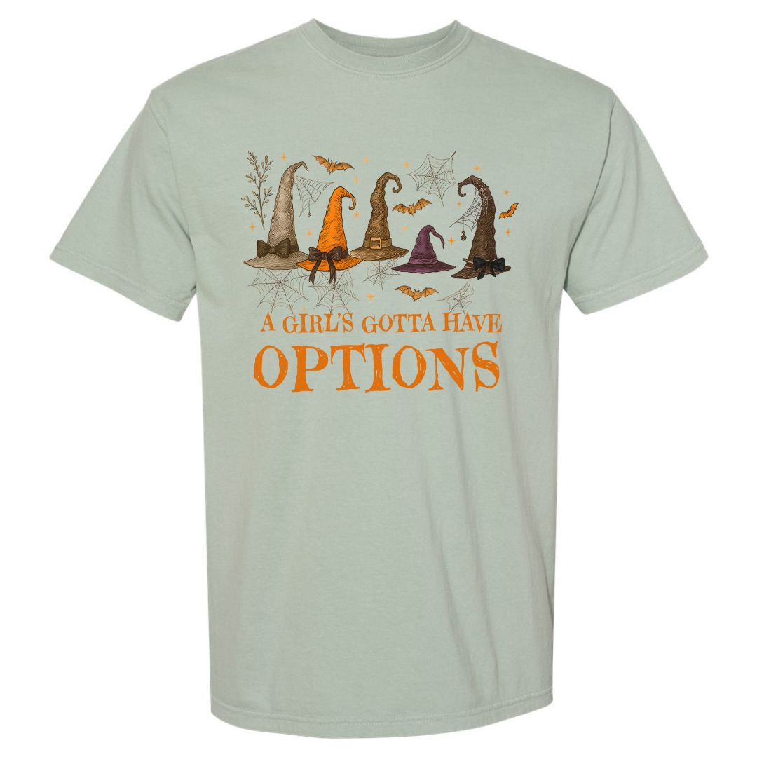 Gotta Have Options (Hats) T-shirt