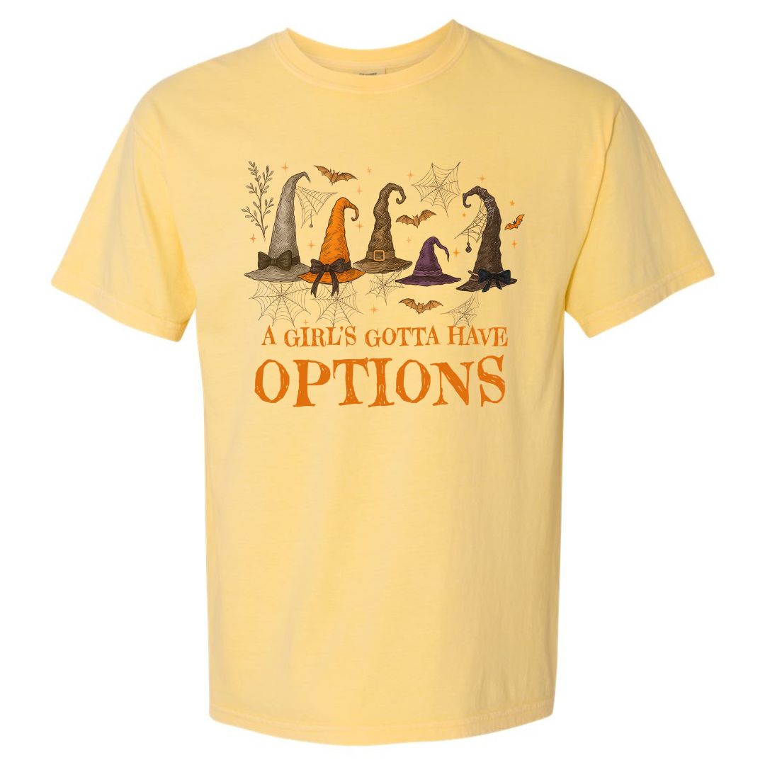 Gotta Have Options (Hats) T-shirt