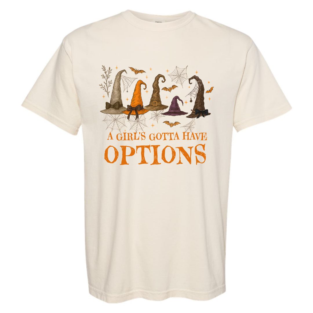 Gotta Have Options (Hats) T-shirt