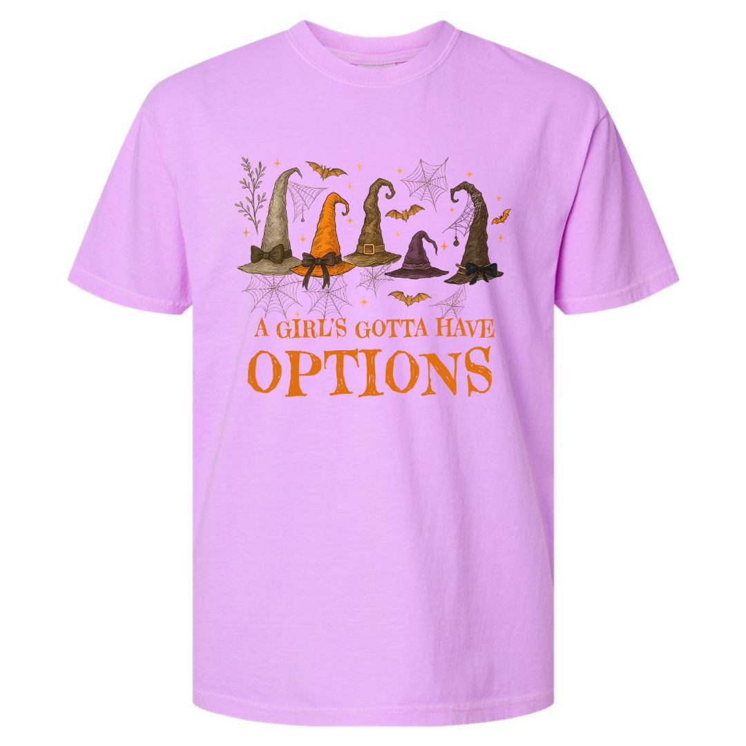 Gotta Have Options (Hats) T-shirt