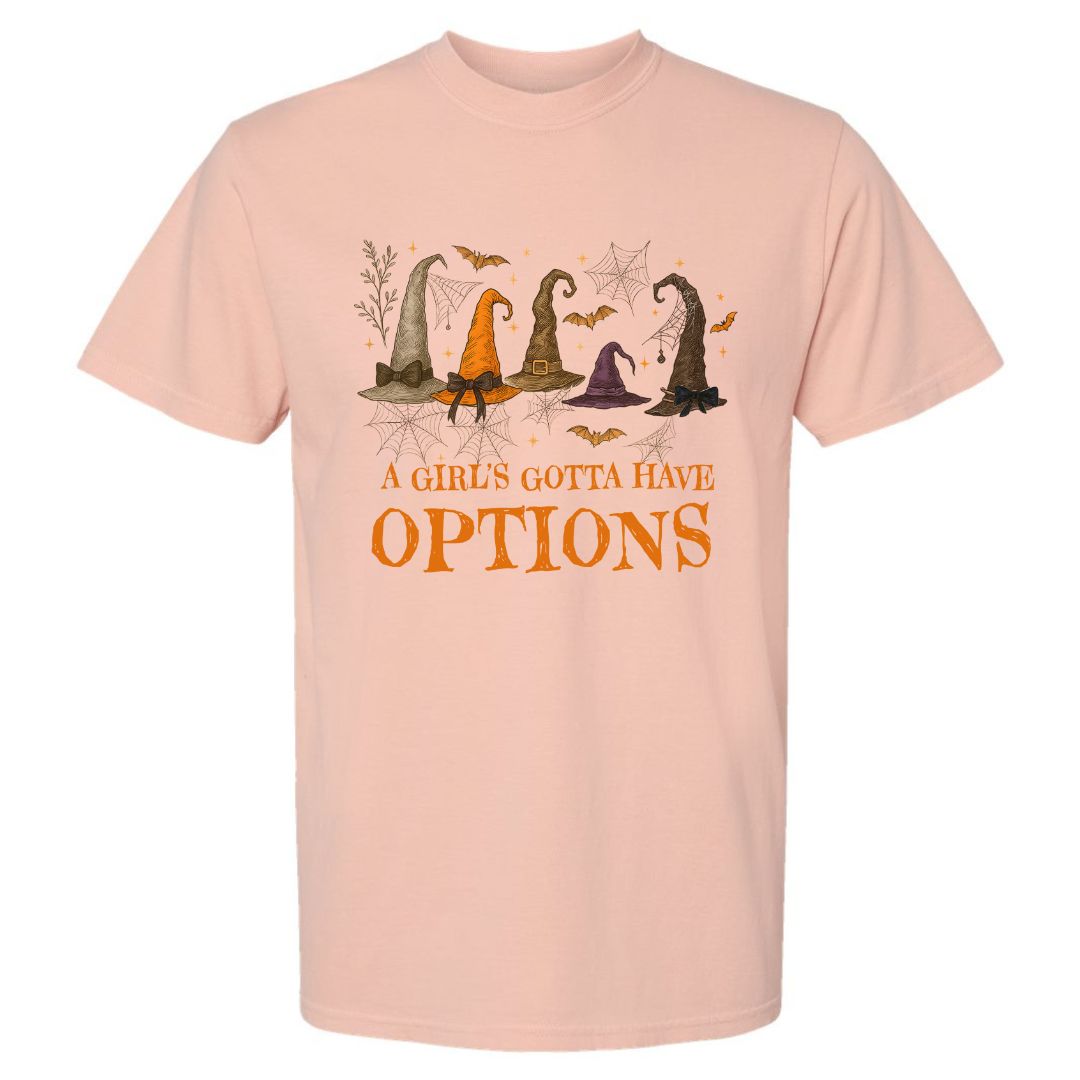 Gotta Have Options (Hats) T-shirt