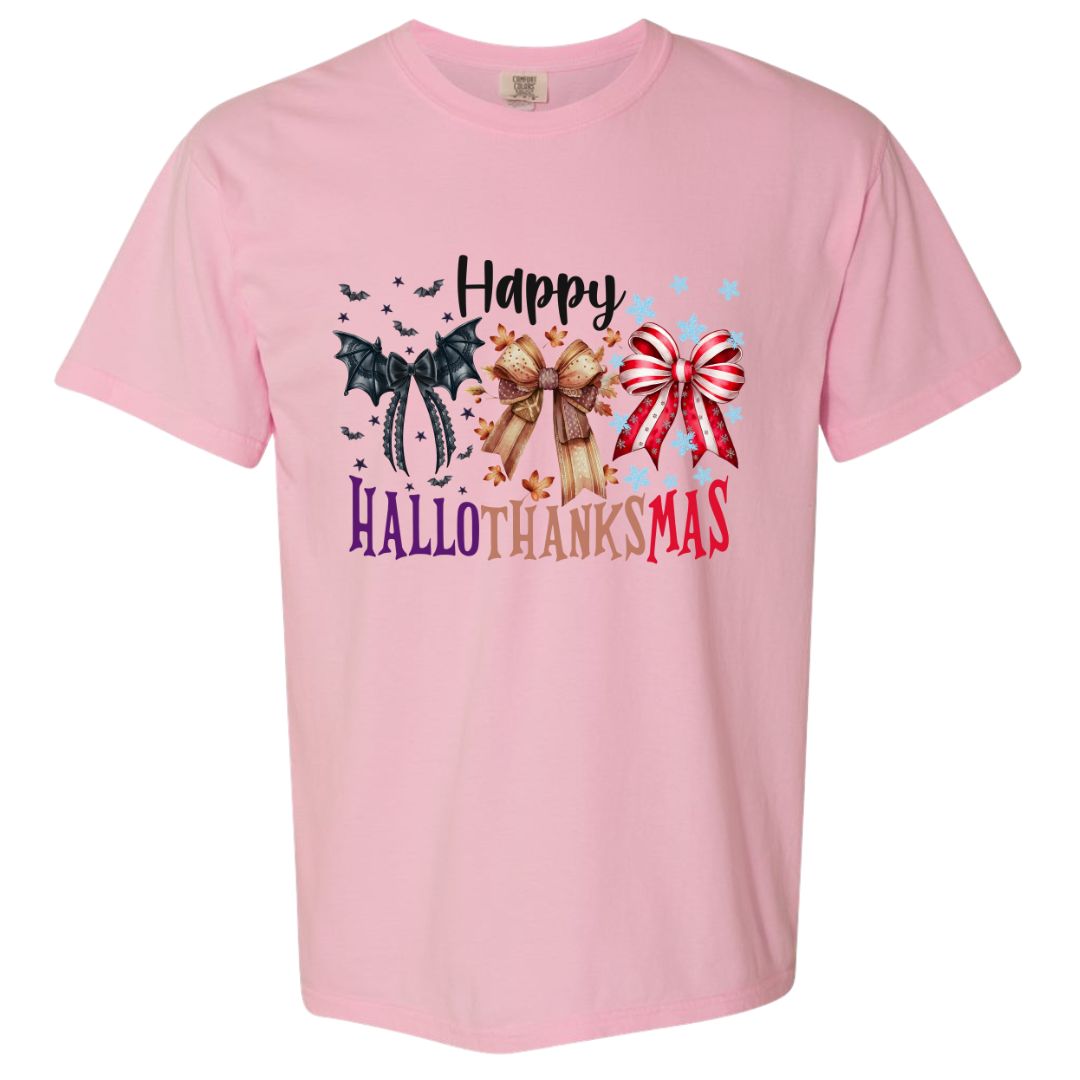 Happy HalloThankMas T-shirt