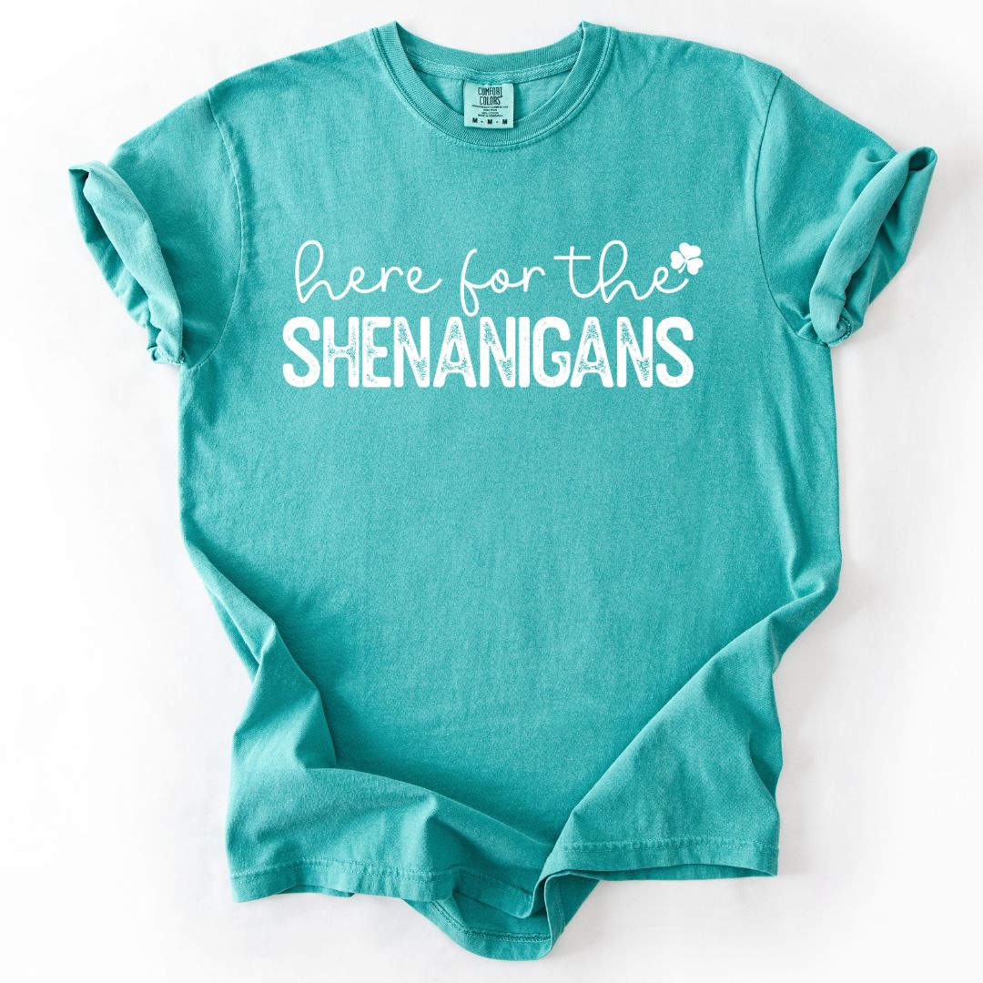 Here for the Shenanigans T-shirt