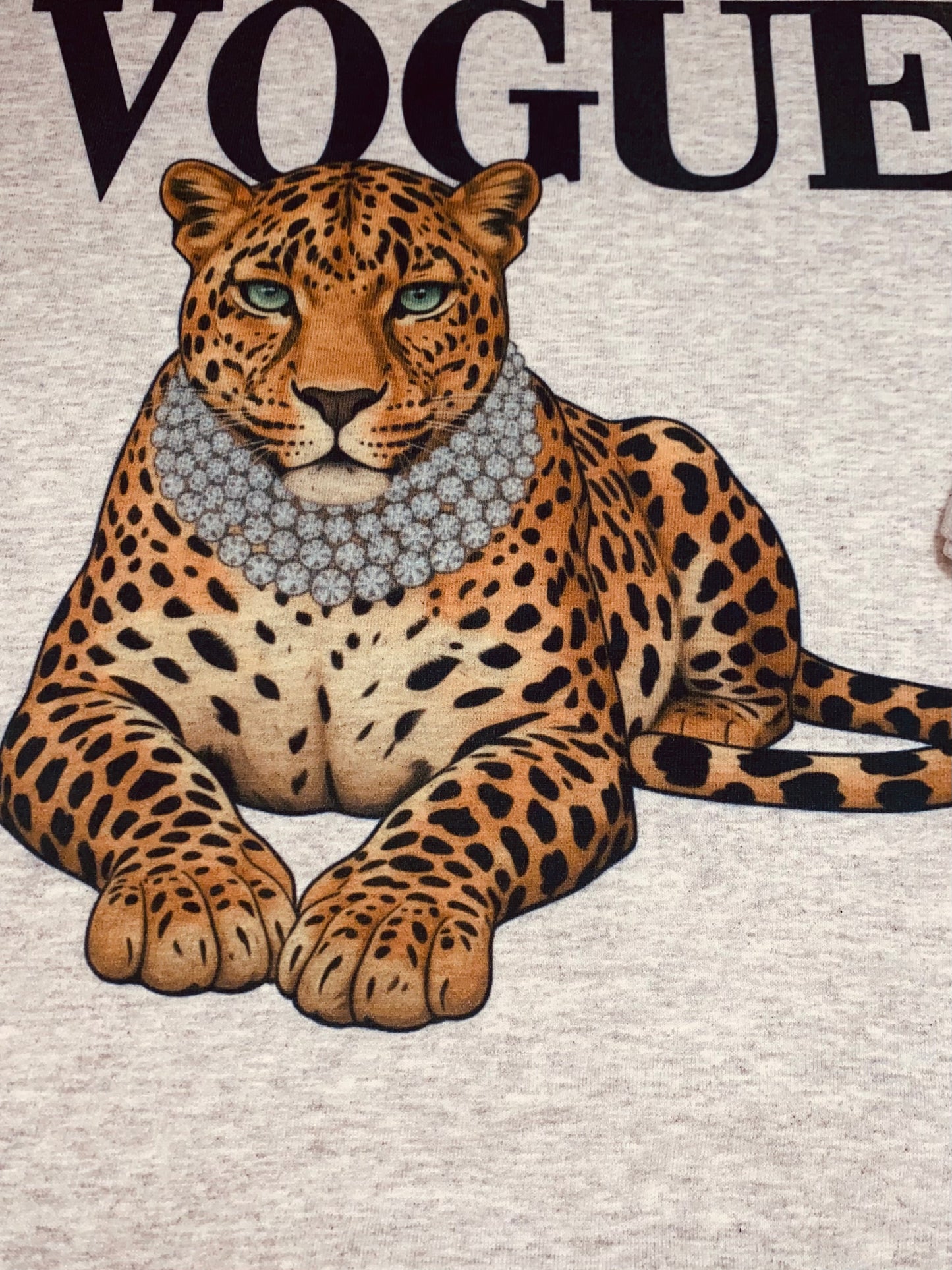 Leopard Crewneck Sweatshirt