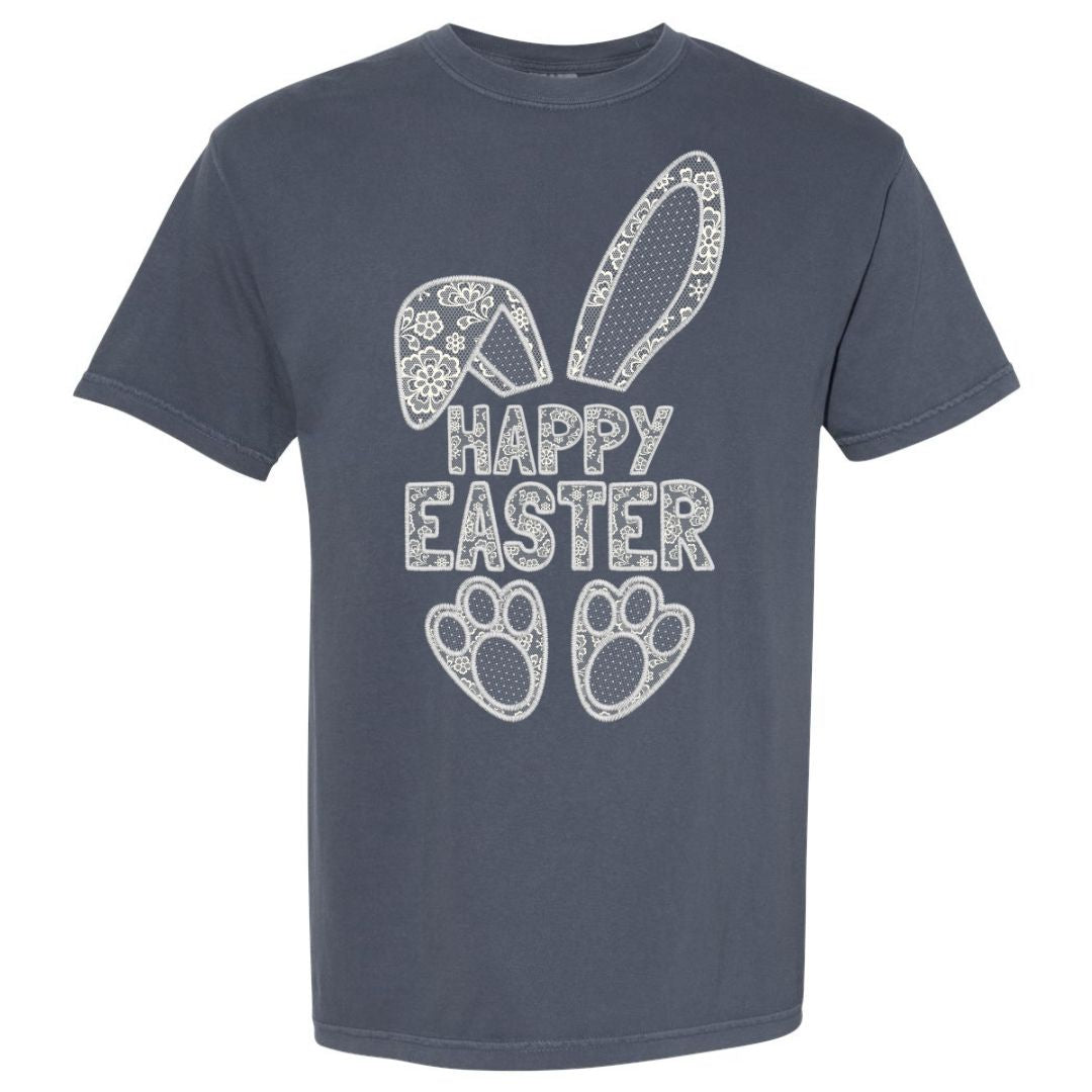 Lace Happy Easter T-shirt