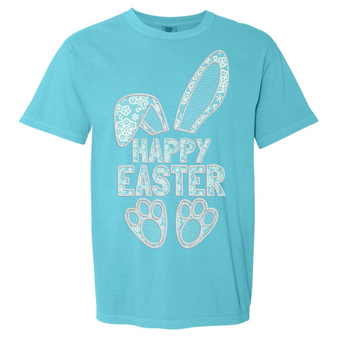 Lace Happy Easter T-shirt