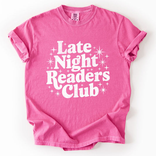 Late Night Readers Club T-shirt