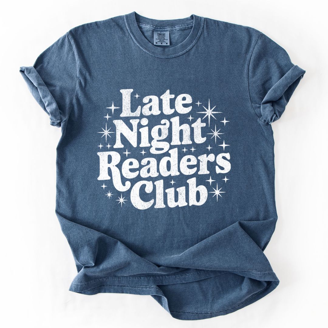 Late Night Readers Club T-shirt