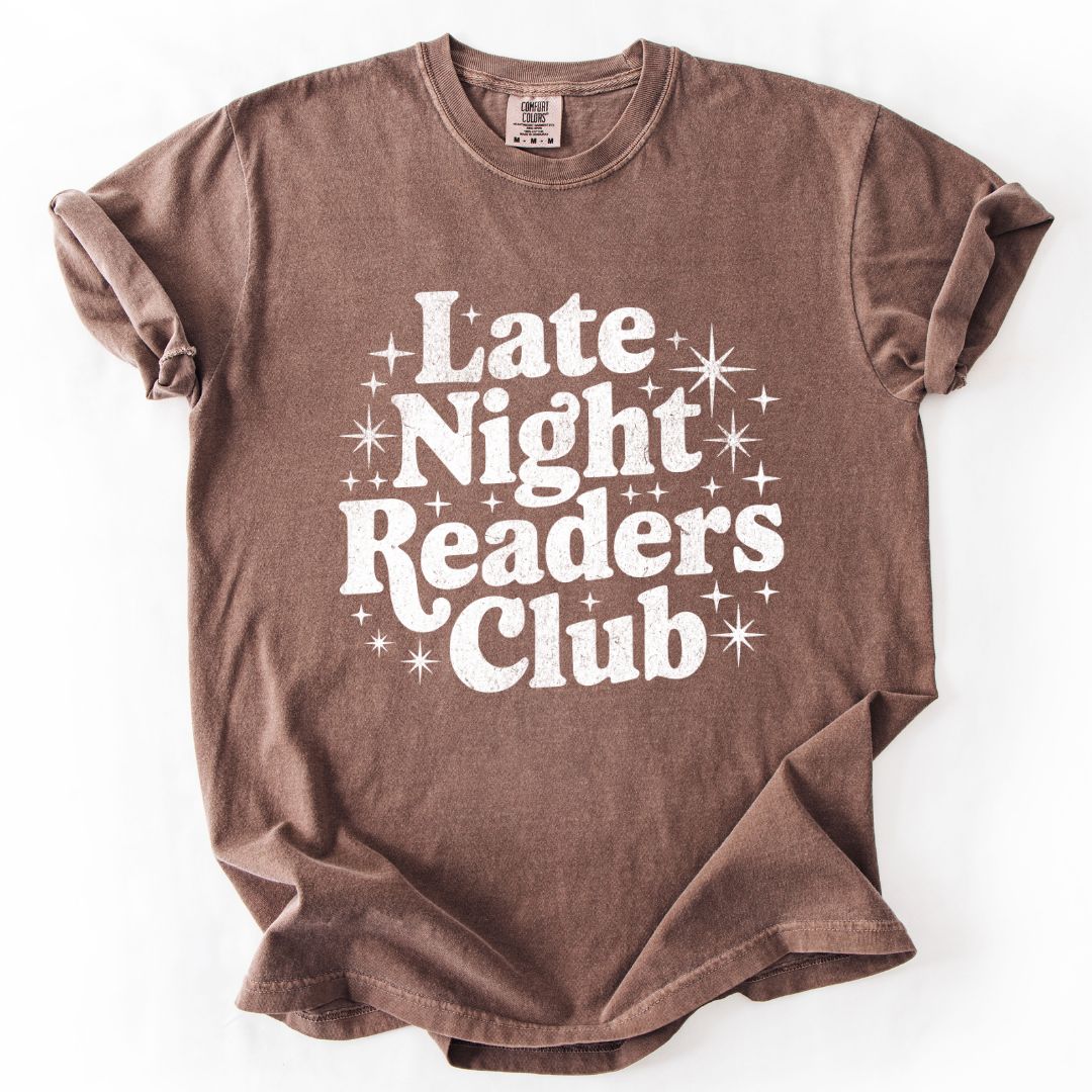 Late Night Readers Club T-shirt