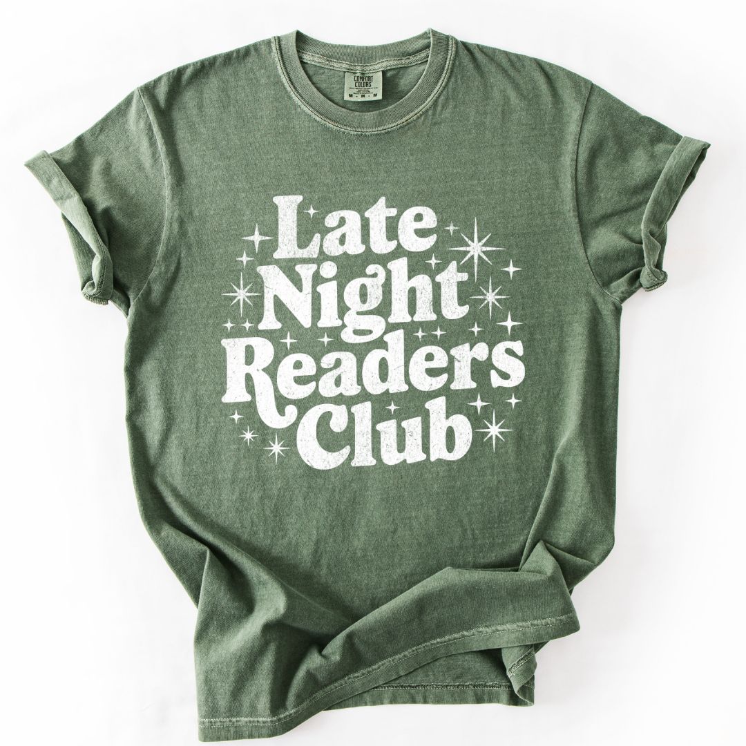 Late Night Readers Club T-shirt