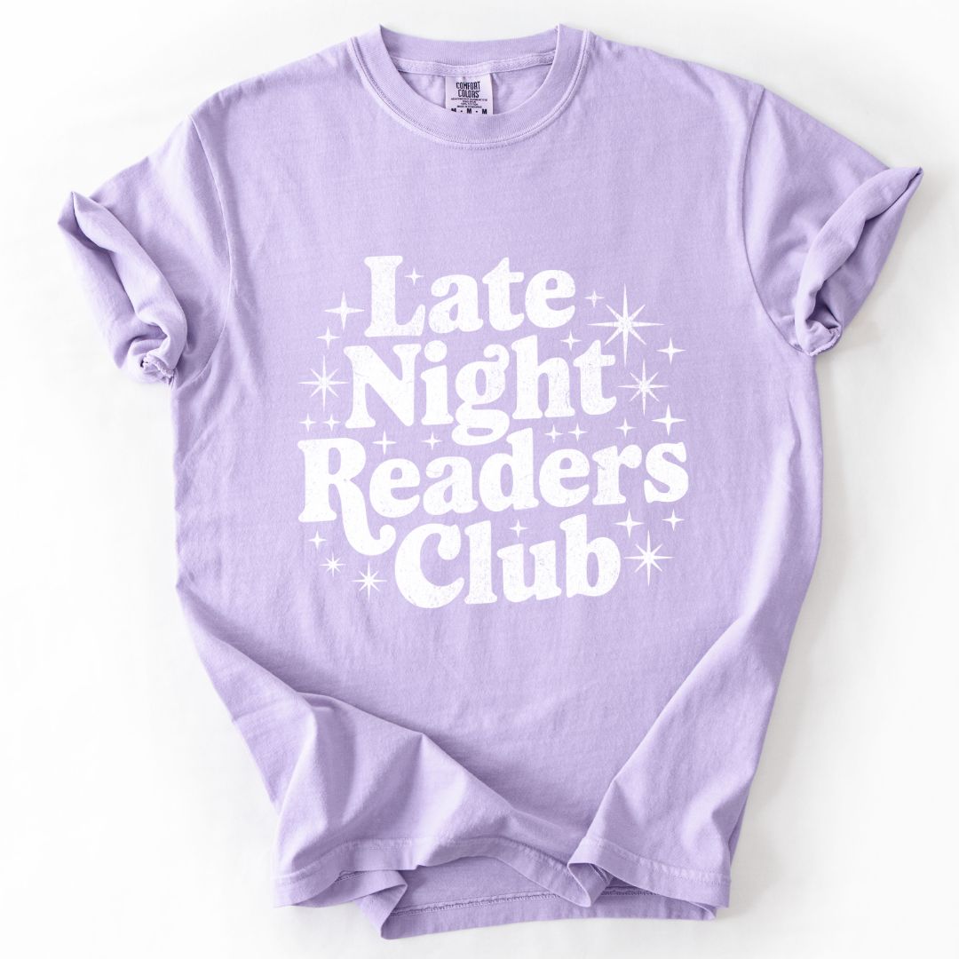 Late Night Readers Club T-shirt