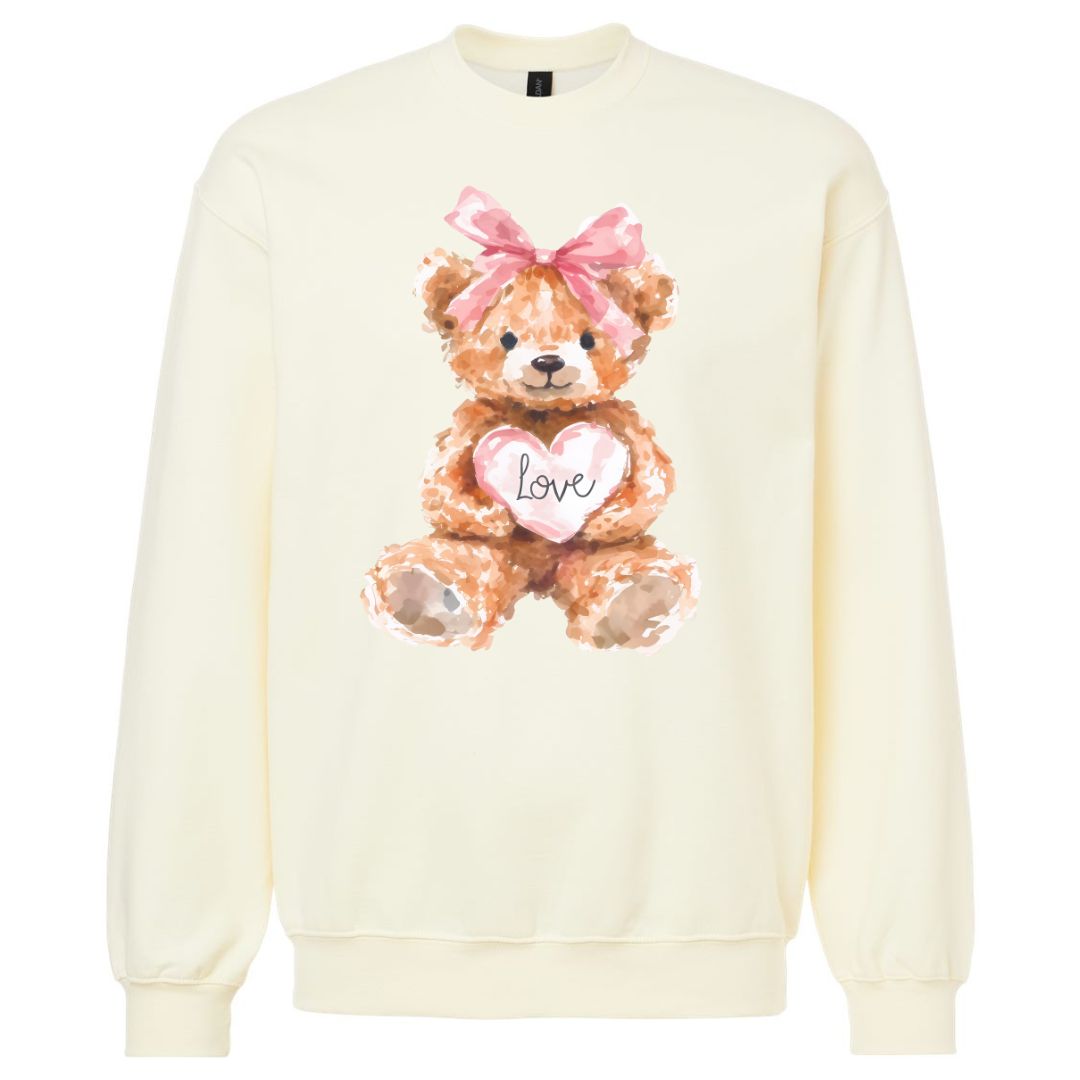 Watercolor Bear Sweatshirt