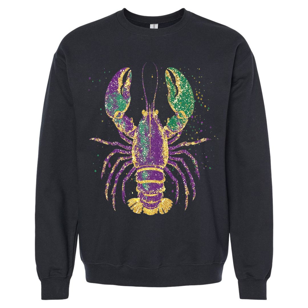 Mardi Gras Crawfish Sweatshirt