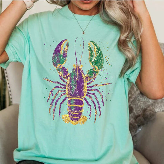 Mardi Gras Crawfish T-shirt