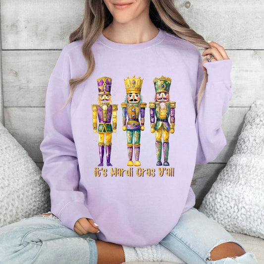 Mardi Gras Nutcracker Sweatshirt