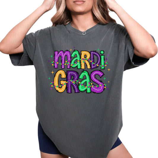 Mardi Gras Retro T-shirt
