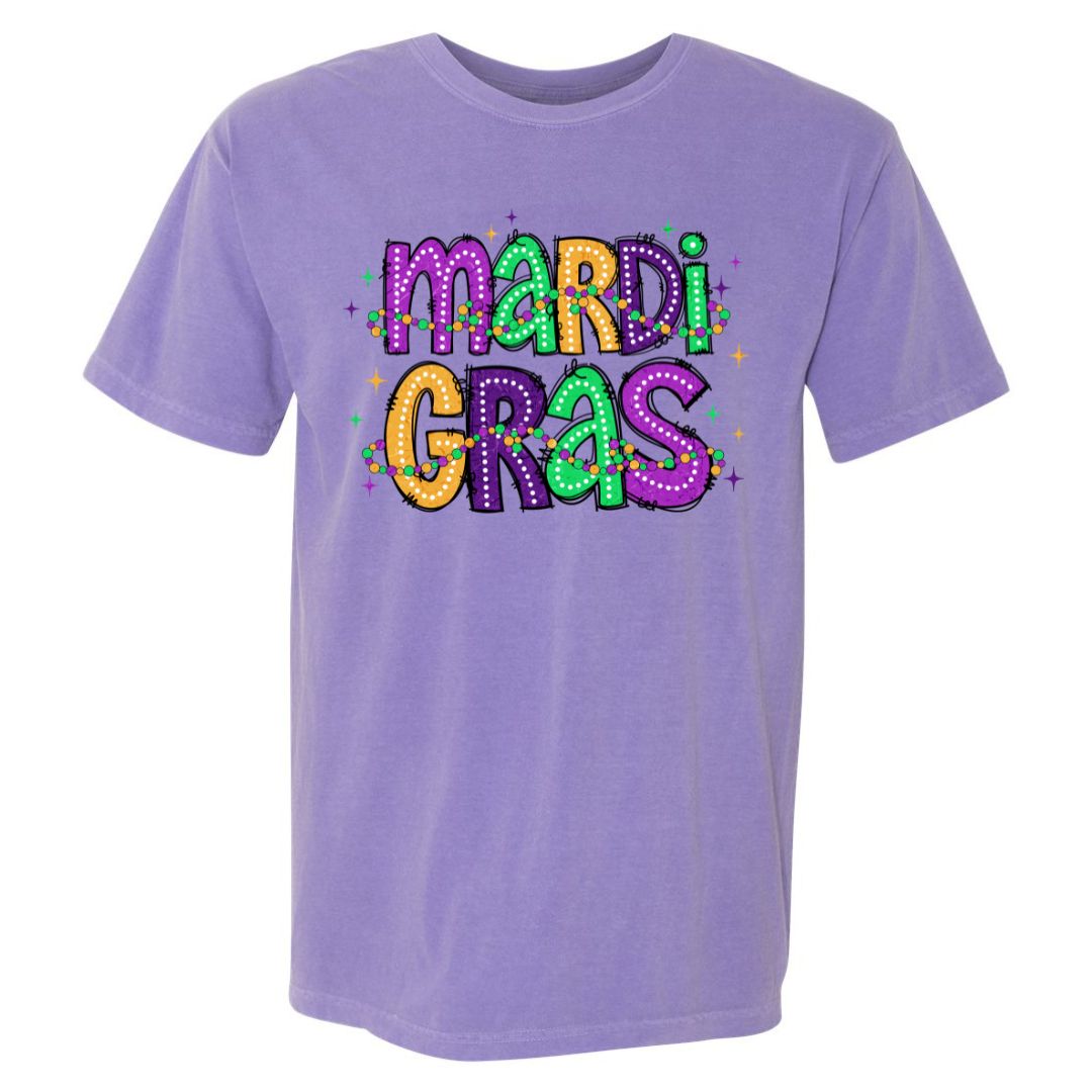 Mardi Gras Retro T-shirt