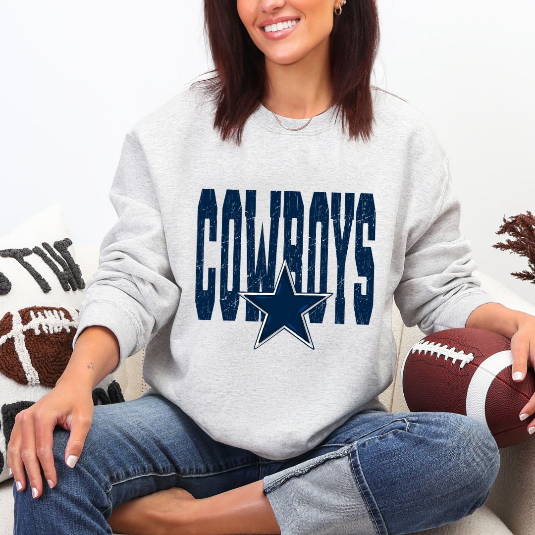 NFL Distressed Sweatshirt