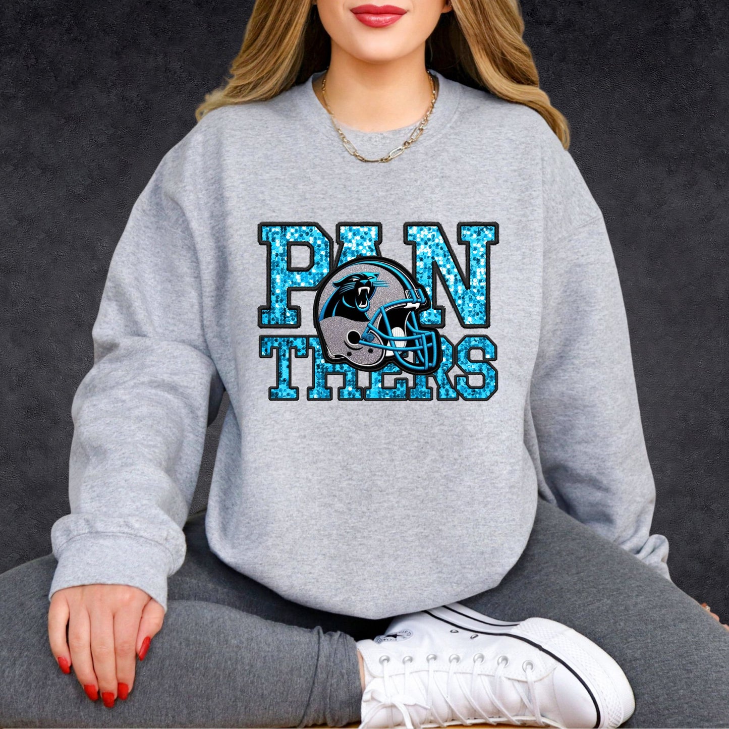 NFL Faux Sequins Sweatshirt