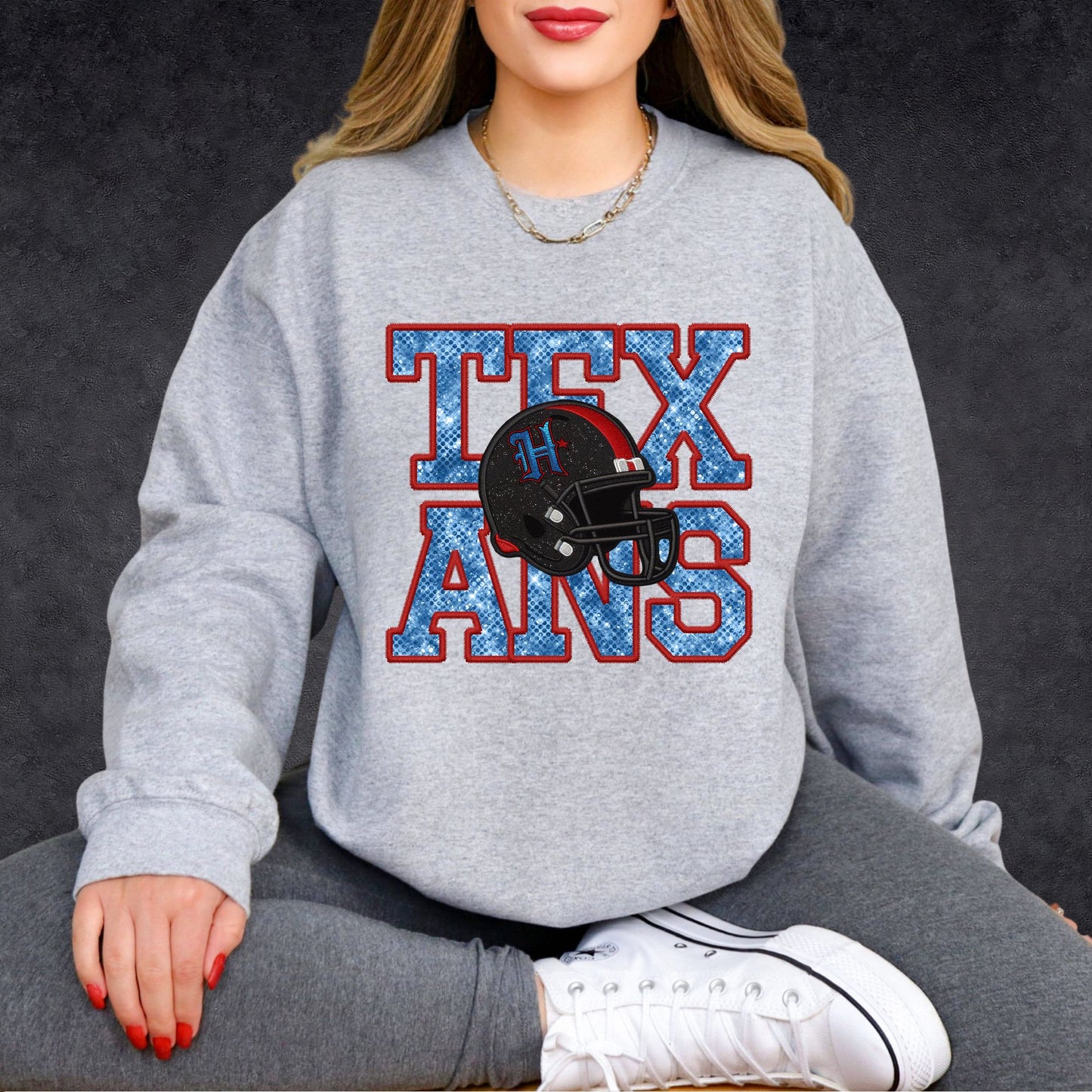NFL Faux Sequins Sweatshirt