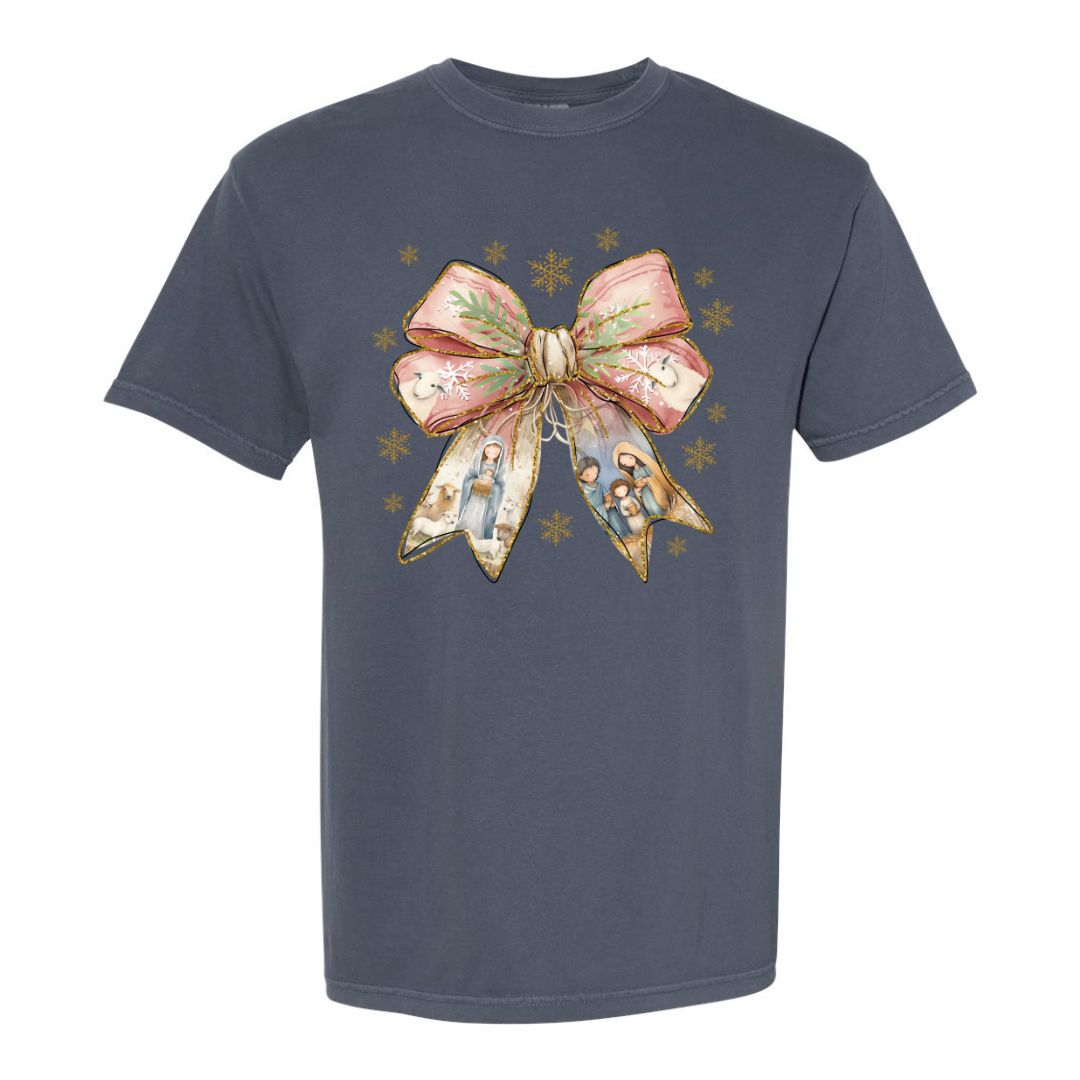 Nativity Bow T-shirt