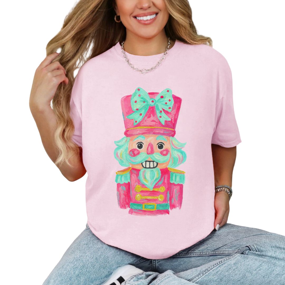 Joyful Pastel Nutcracker T-shirt