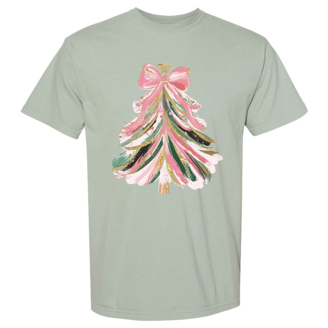 Pastel Brush Stroke Tree T-shirt