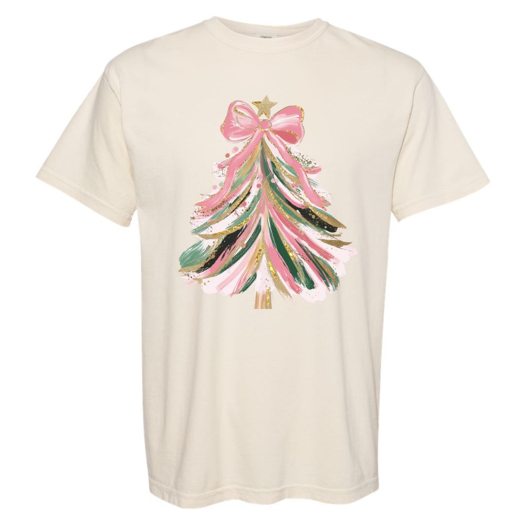 Pastel Brush Stroke Tree T-shirt