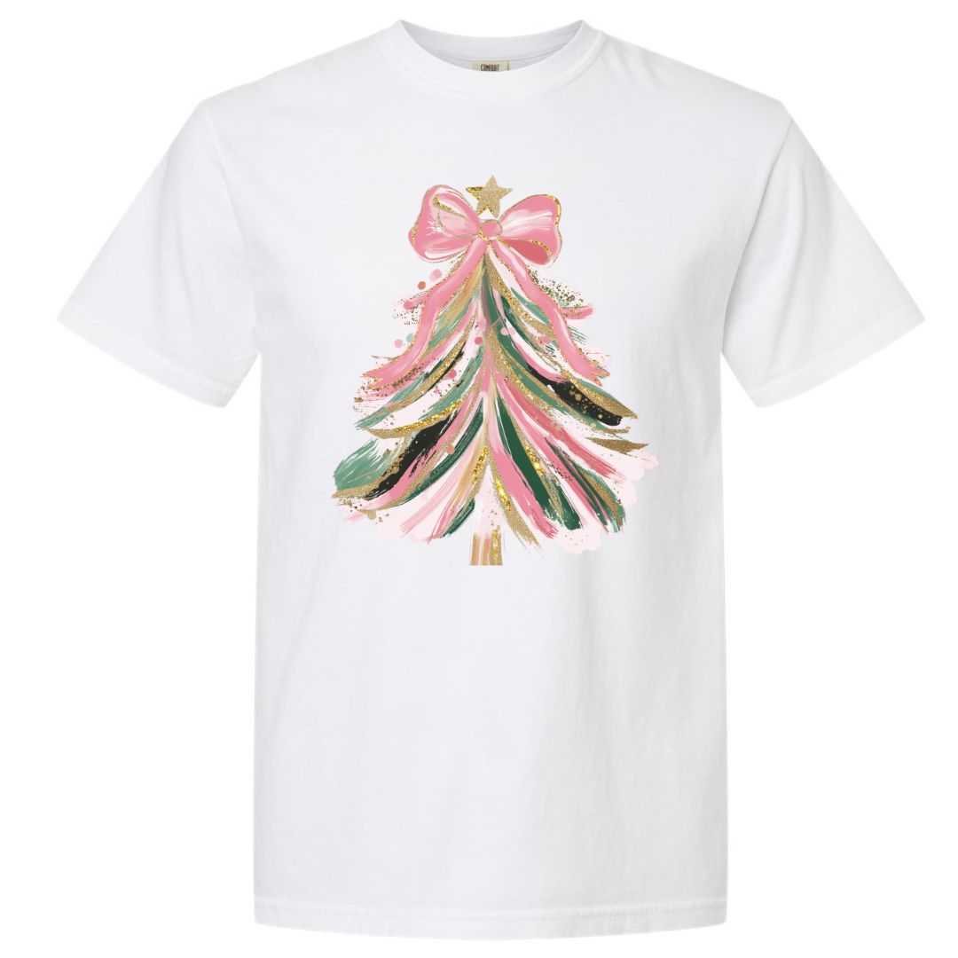 Pastel Brush Stroke Tree T-shirt