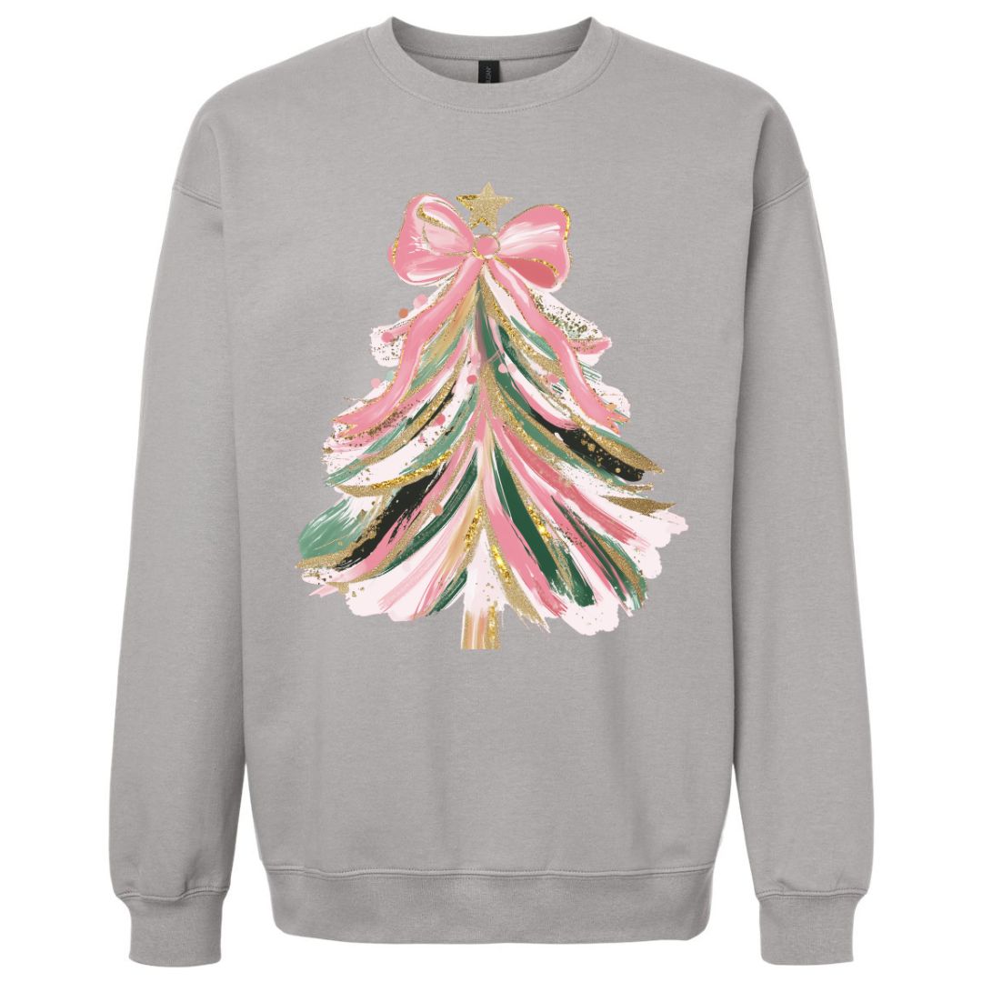 Pastel Brushstroke Tree Sweatshirt