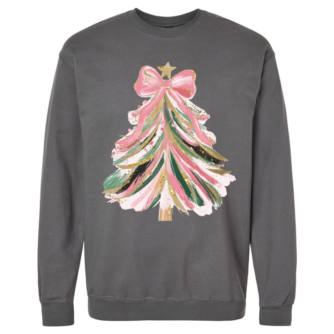 Pastel Brushstroke Tree Sweatshirt