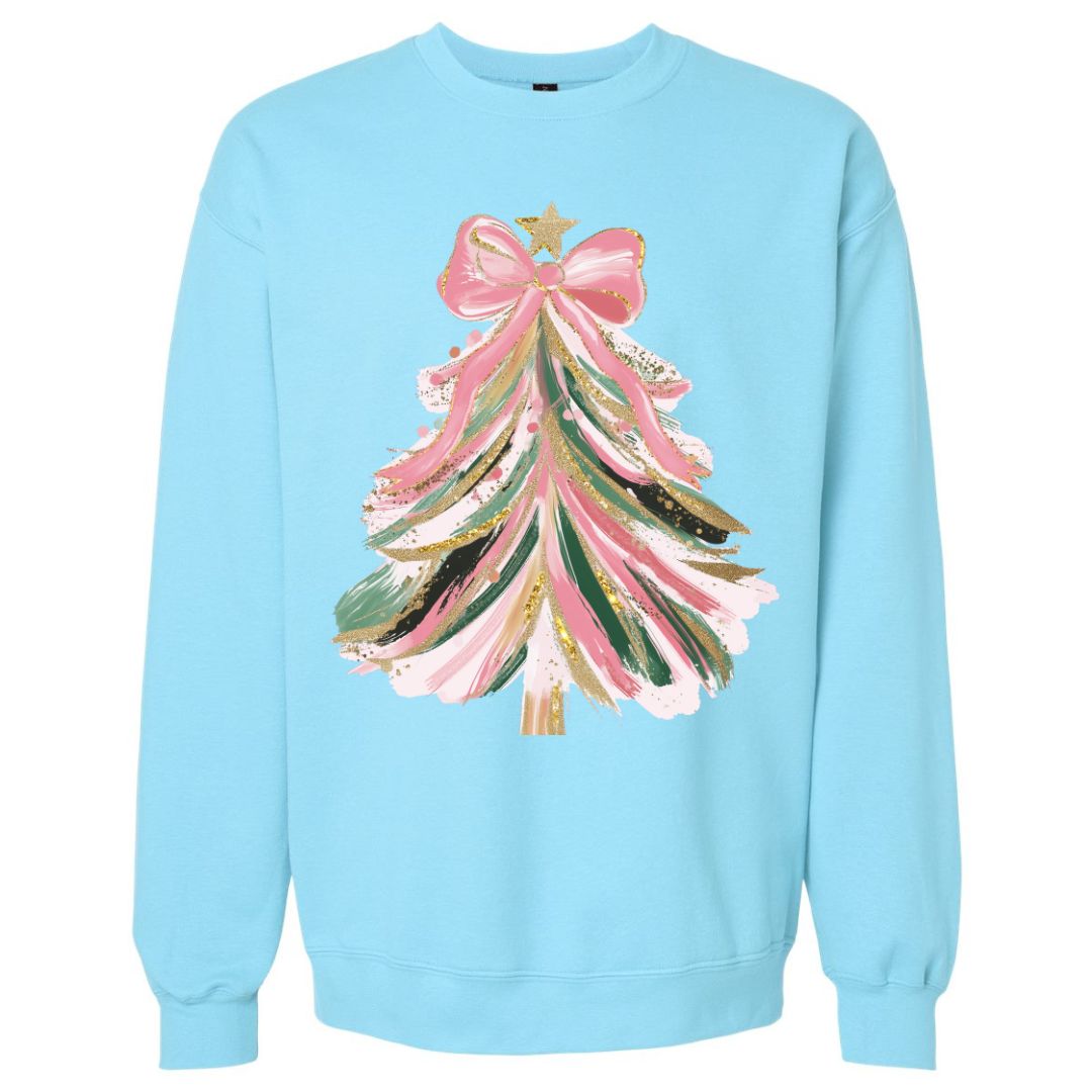 Pastel Brushstroke Tree Sweatshirt