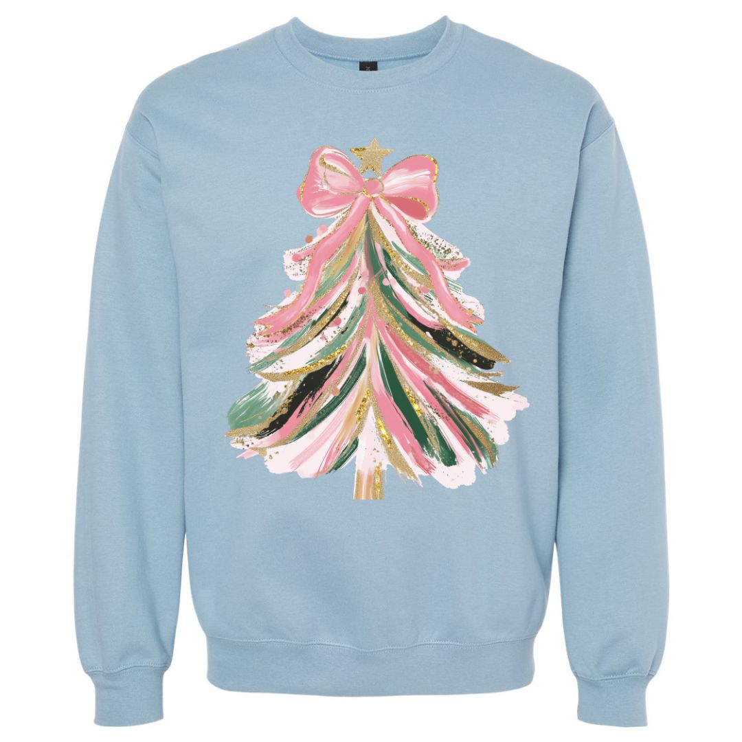 Pastel Brushstroke Tree Sweatshirt