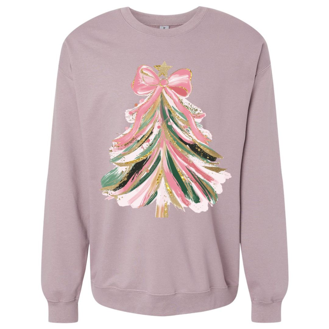 Pastel Brushstroke Tree Sweatshirt