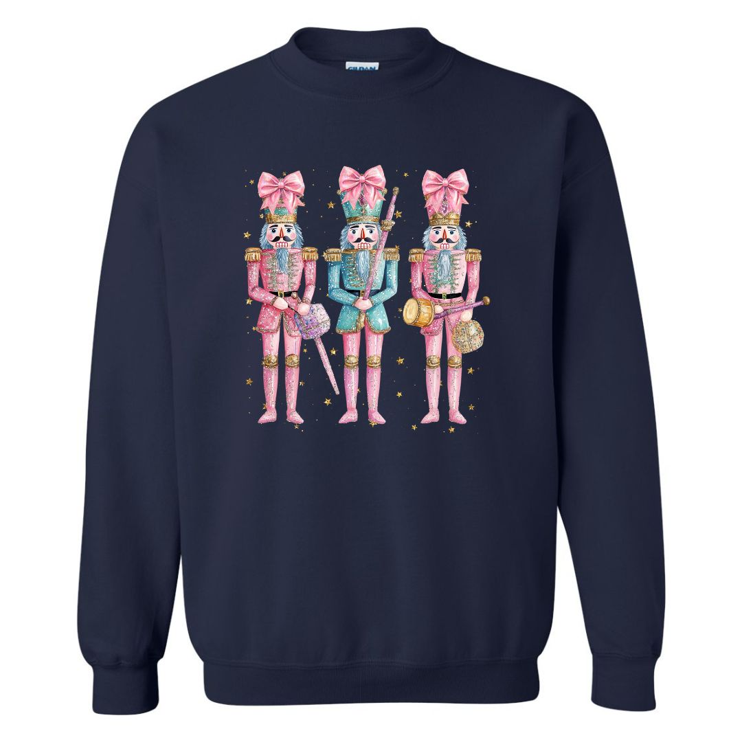 Pastel Christmas Nutcracker Sweatshirt