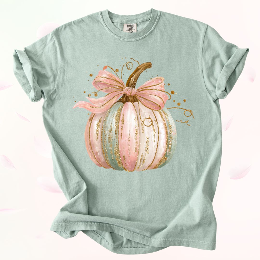 Pastel Pumpkin Whimsy T-shirt