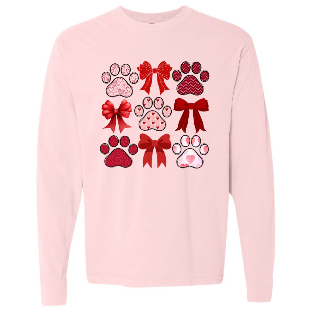 Paws & Bows Valentine T-shirt