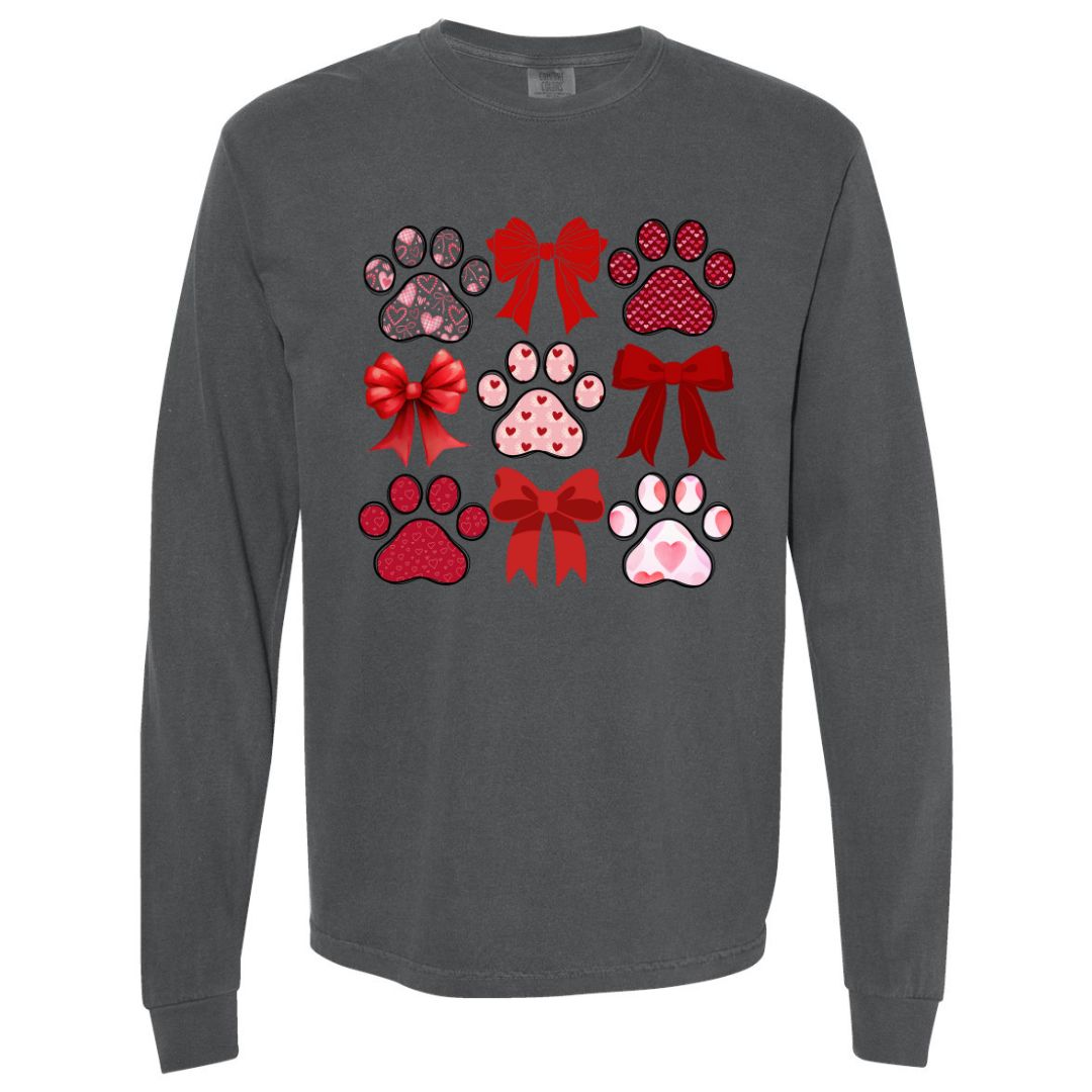 Paws & Bows Valentine T-shirt