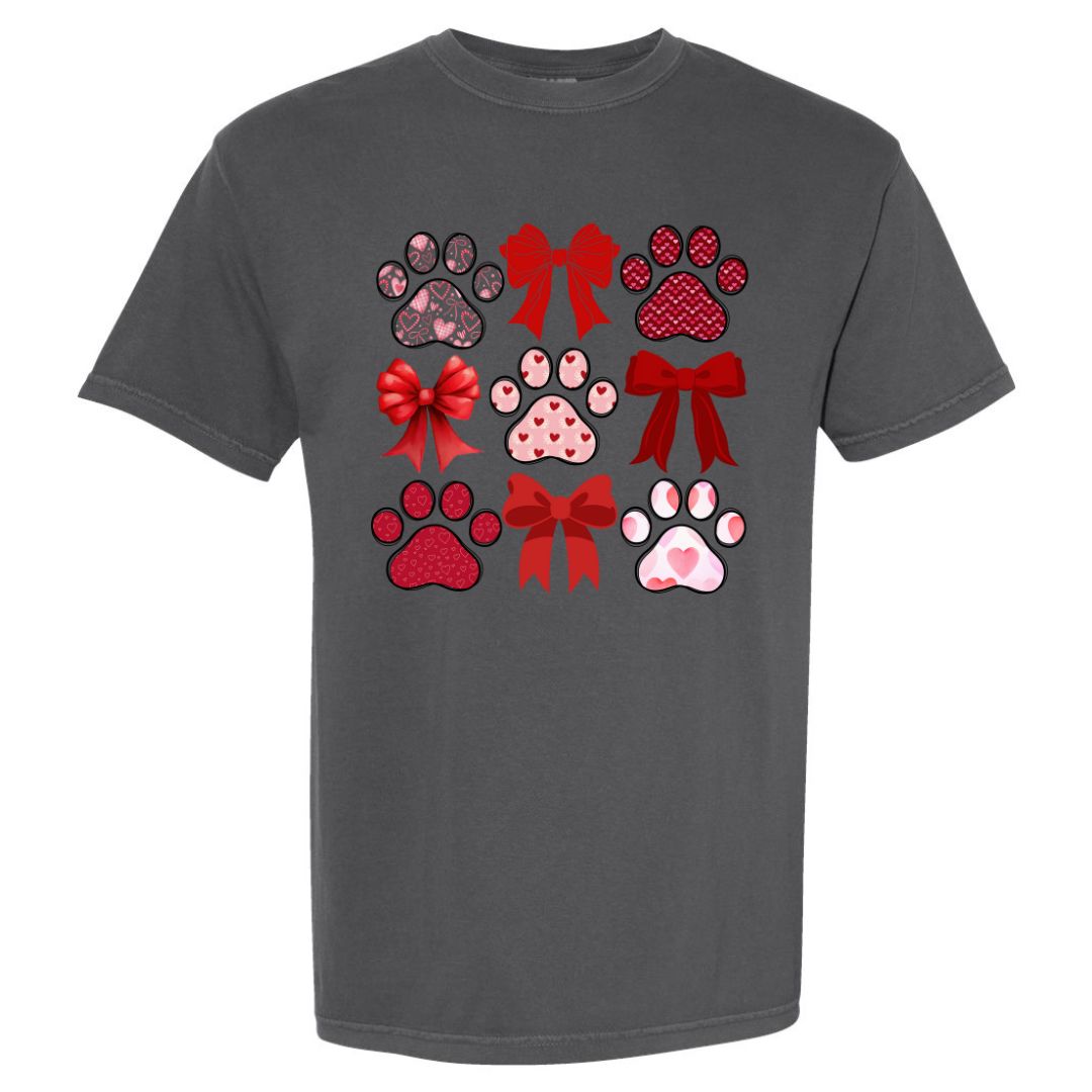 Paws & Bows Valentine T-shirt